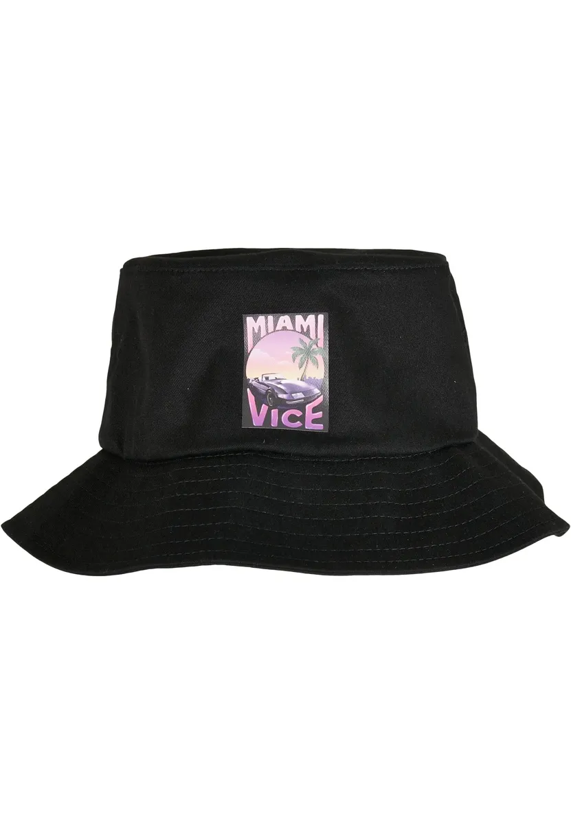 

Кепка Merchcode Trucker "Кепка-ведро Merchcode Unisex Miami Vice Print Bucket", черный