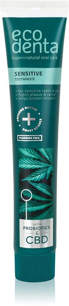 

Биоактивная зубная паста Sensitive CBD с КБД Ecodenta, 100 мл