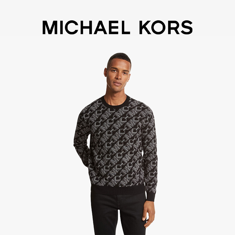 

Свитер мужской Michael Kors Empire с цепочкой, черный