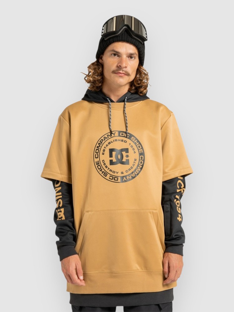 

Худи DC Dryden Shred Hoodie, mustard gold