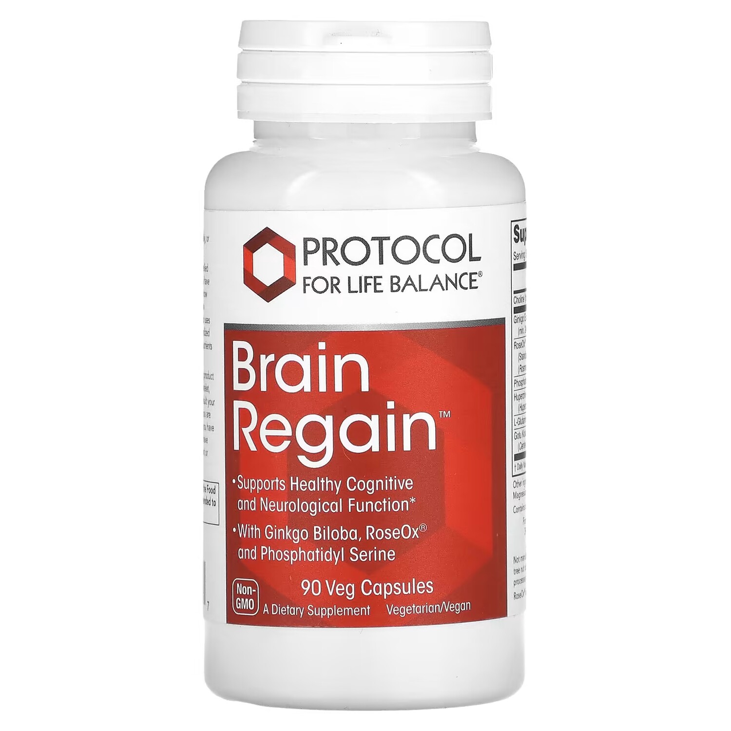 

Добавка Protocol for Life Balance Brain Regain, 90 капсул