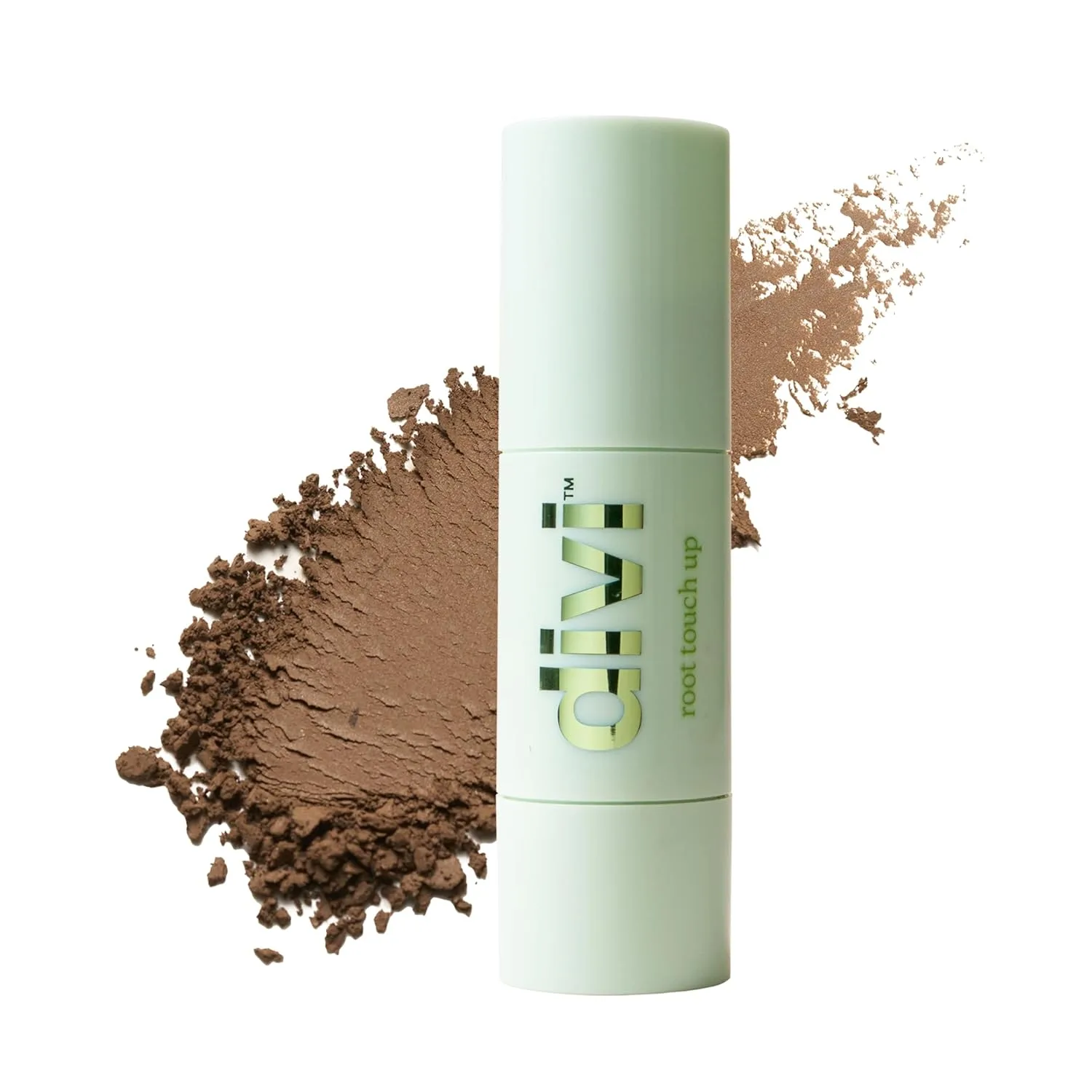Пудра для коррекции корней волос Divi Root Touch-Up Powder - маскирует залысины и уменьшает видимость поредения, устойчива к поту и воде, 2 г, Medium Brown