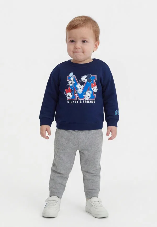 Толстовка с изображением микки мауса и его друзей Gap, Navy Uniform