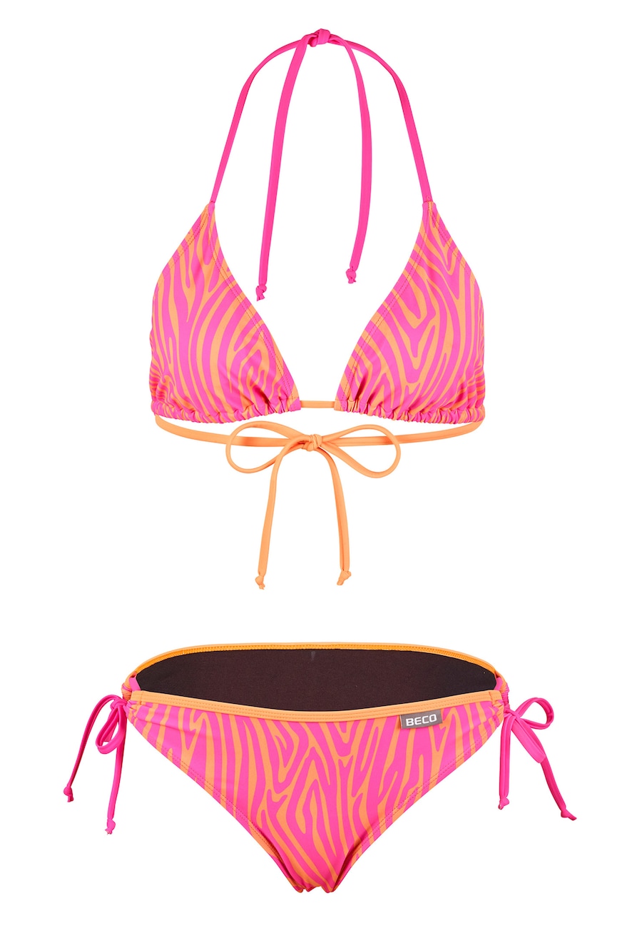 

Бралетт Бикини BECO the world of aquasports Zebra Vibes, оранжевый/розовый