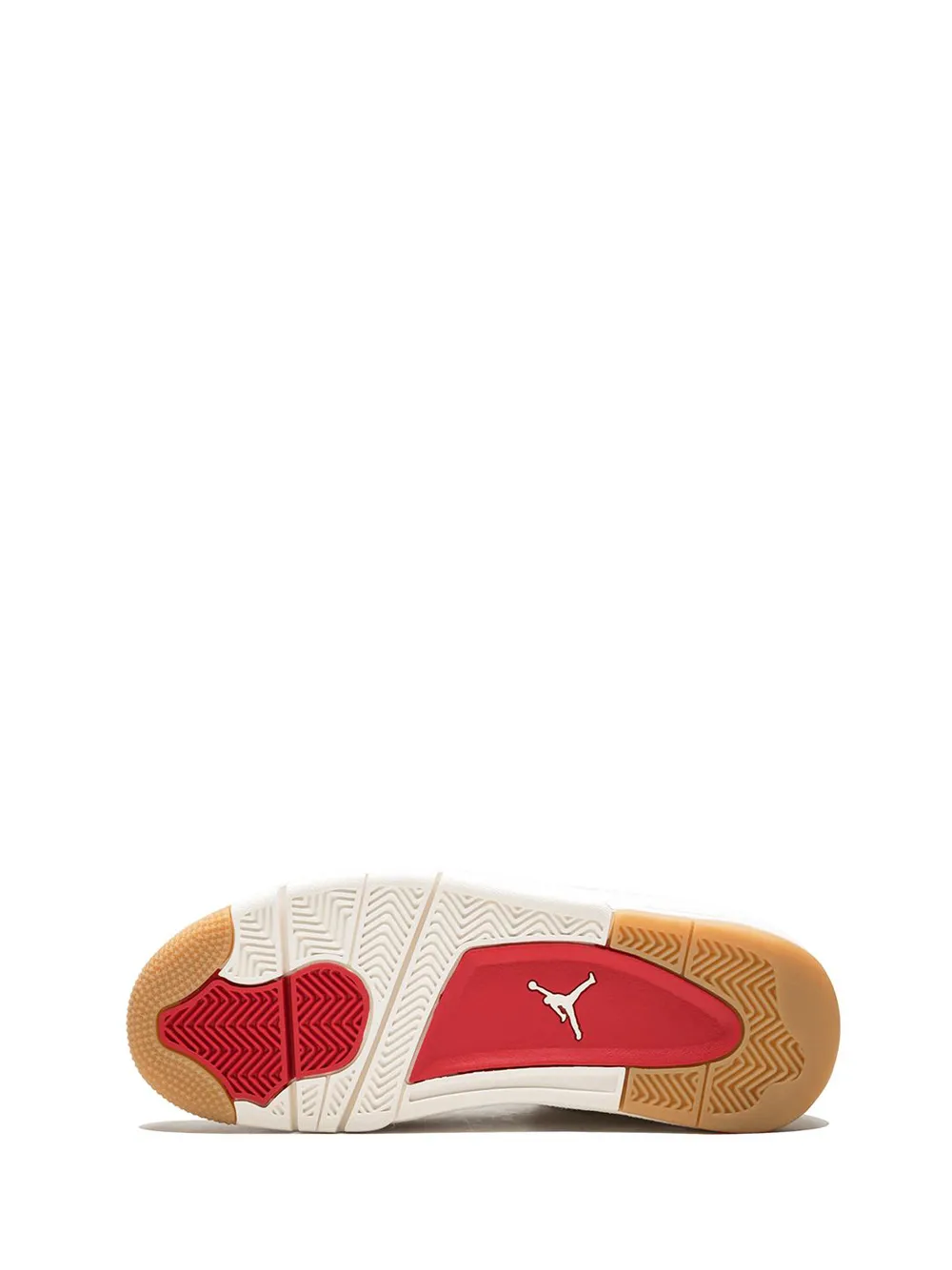Кроссовки Air Jordan 4 Retro, белый — фото 4