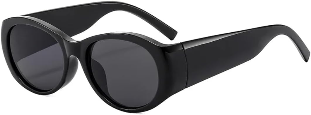 

Солнцезащитные очки с защитой UV400 | Большая оправа, линзы конфетных цветов | Для женщин и мужчин, для занятий спортом на открытом воздухе и путешествий DSVIGF, Black