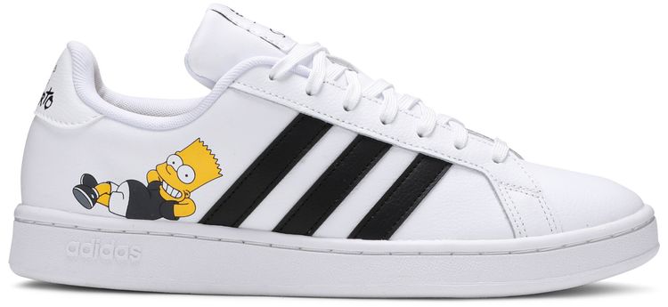 

Кроссовки adidas The Simpsons x Grand Court 'Bart', белый