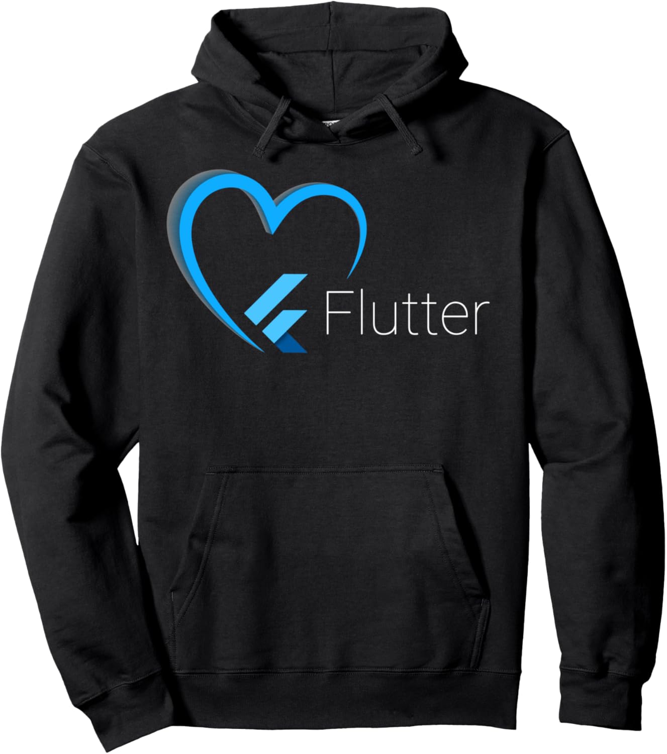 

Худи «Я люблю порхать» Flutter Developer, черный