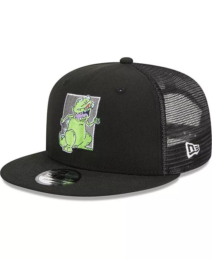 

Мужская черная кепка Rugrats Reptar Trucker 9FIFTY Snapback New Era, черный