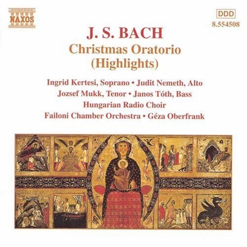 

CD диск Bach / Kertesi / Nemeth / Mukk / Oberfrank: Christmas Oratorio