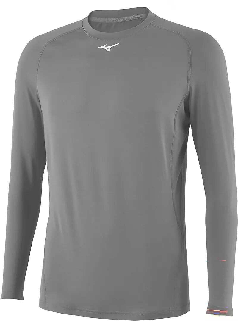 

Мужской компрессионный топ Mizuno с длинными рукавами, серый