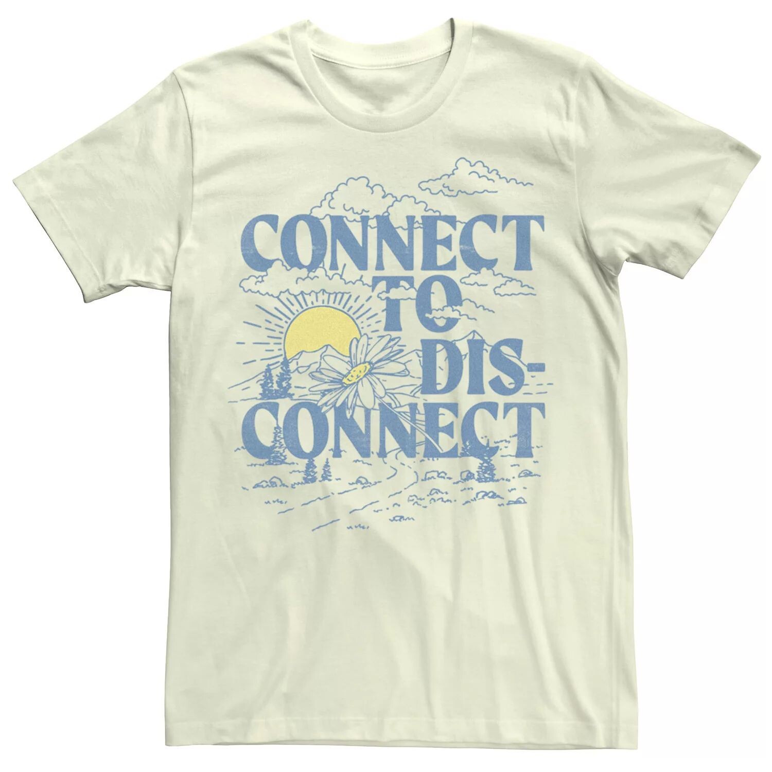 

Мужская футболка Connect To Disconnect Licensed Character