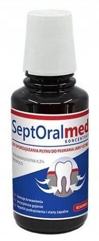 

Подавляет воспаление десен, 200 мл SeptOral Med, Avec Pharma