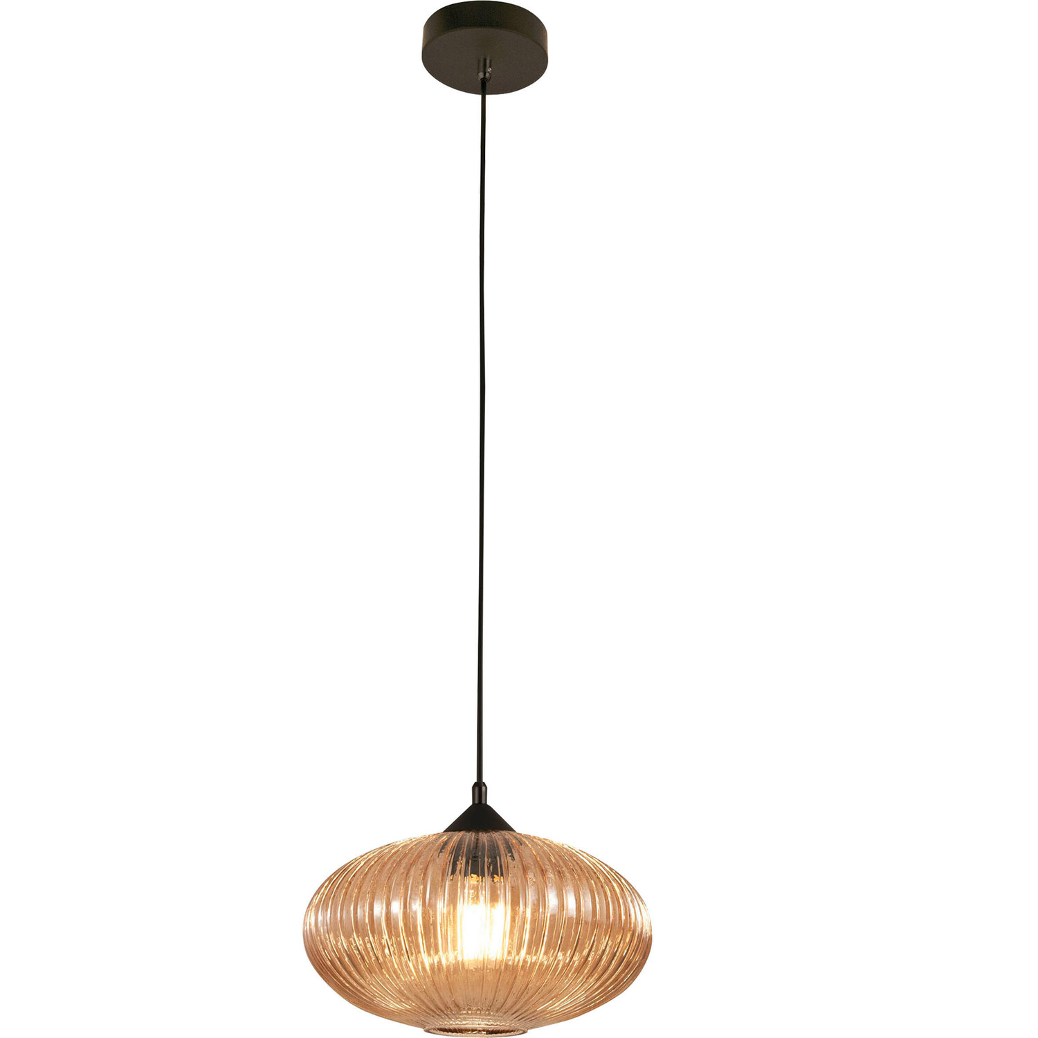 

Подвесная лампа Fabas Luce, 30x200 см, черный