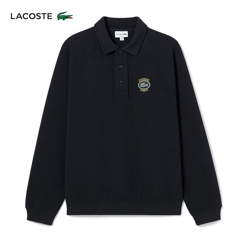 

Толстовка мужская Lacoste с длинными рукавами, темно-синий