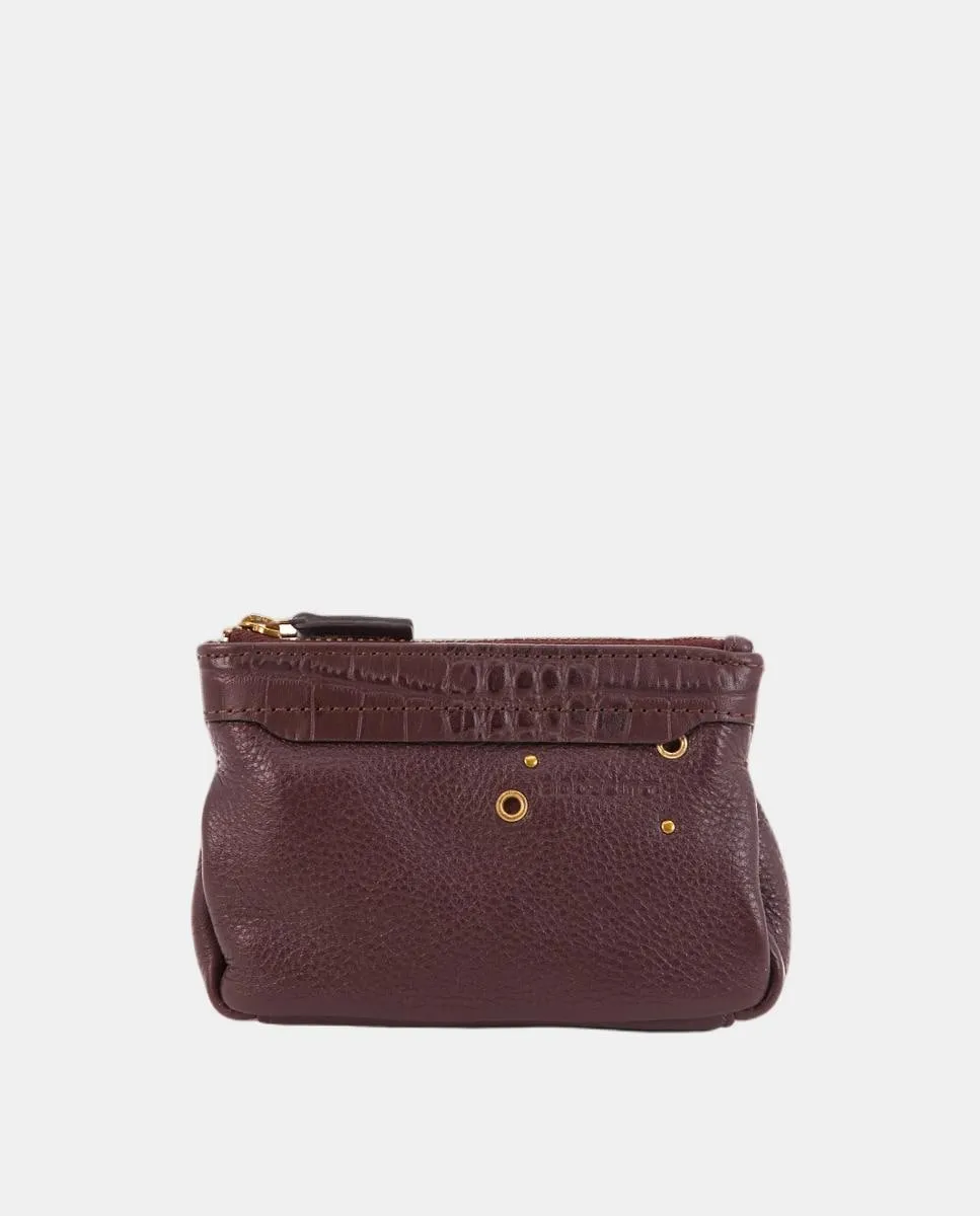 

Кожаный кошелек Freedom Abbacino, бордовый