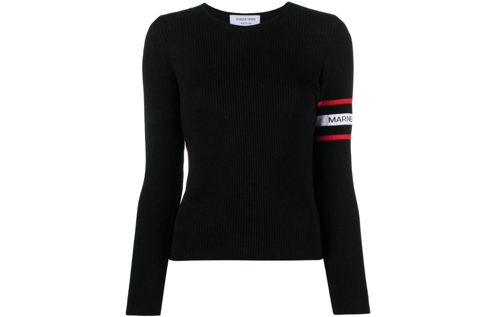 

Футболка FW22 Женская Черная Marine Serre