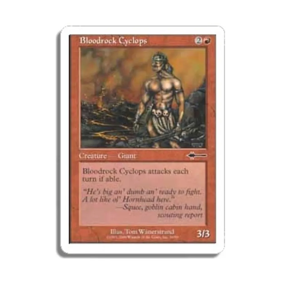 

CCG Циклоп Кровавой Скалы (клавиша C), MTG - Beatdown