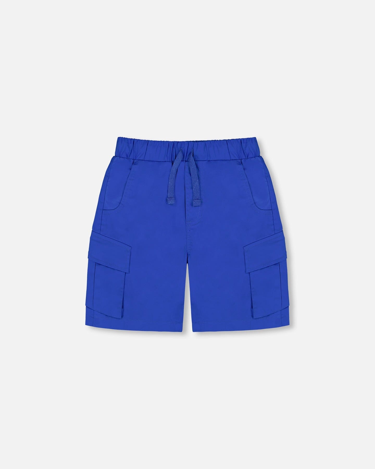 

Шорты Parachute Cargo с карманами Royal Blue Deux par Deux, синий