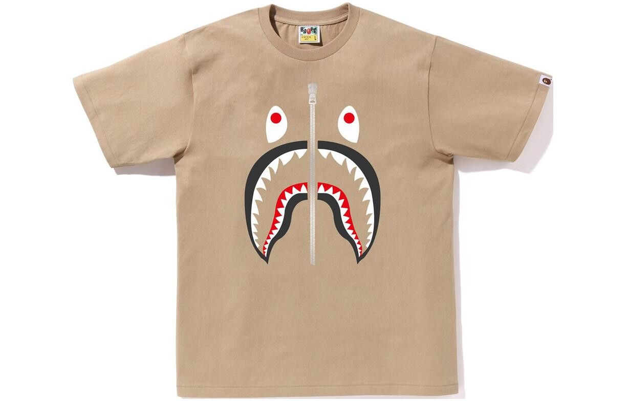 

Футболка мужская A Bathing Ape, коричневый