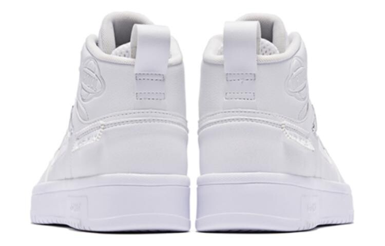 Кроссовки QIAODAN Skateboarding Shoes Men High-top, белый — фото 3