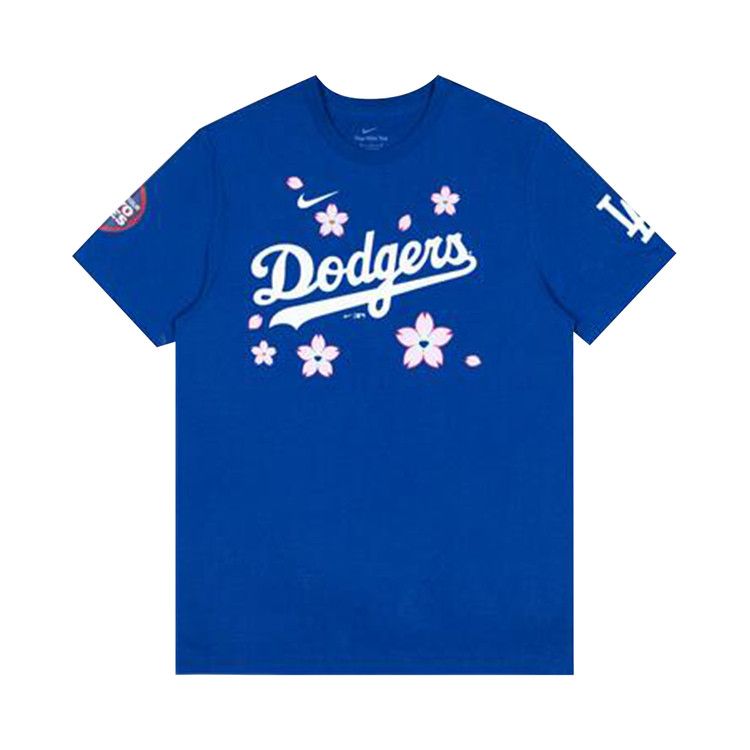 Футболка Nike x Takashi Murakami x MLB World Tour Tokyo Series 2025 Yamamoto Dodgers Short-Sleeve Tee, Blue — фото 2