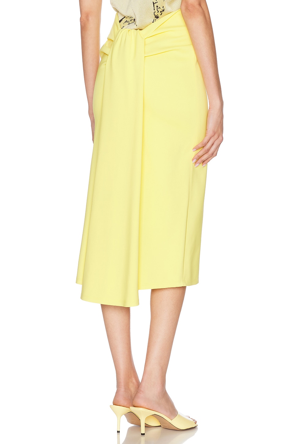 

Юбка "Песочные часы" Jacquemus, Yellow