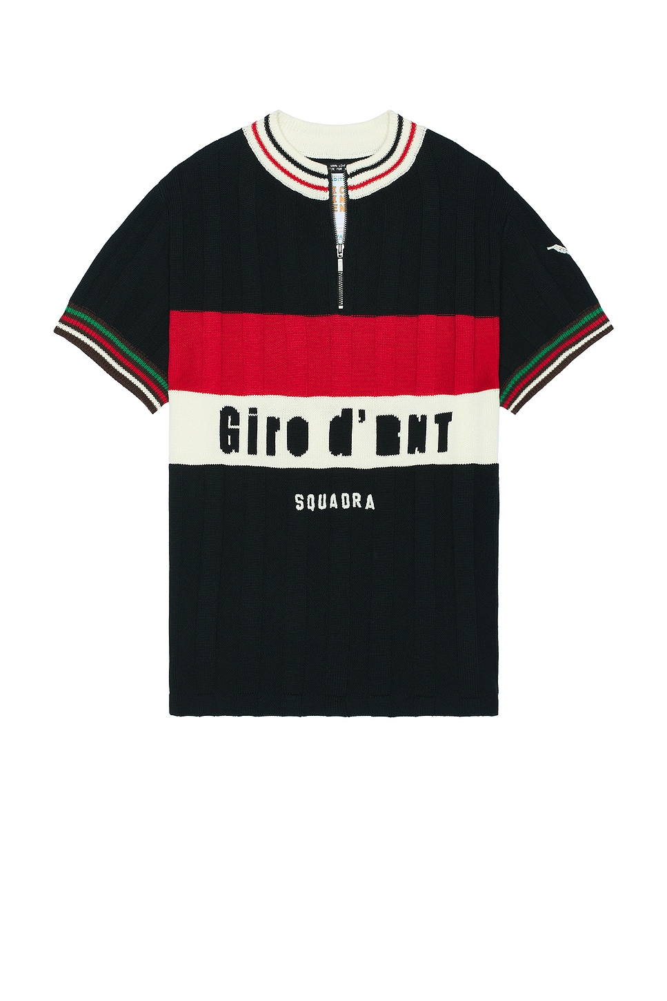 

Knitted Cycling Джерси Rice Nine Ten, Black