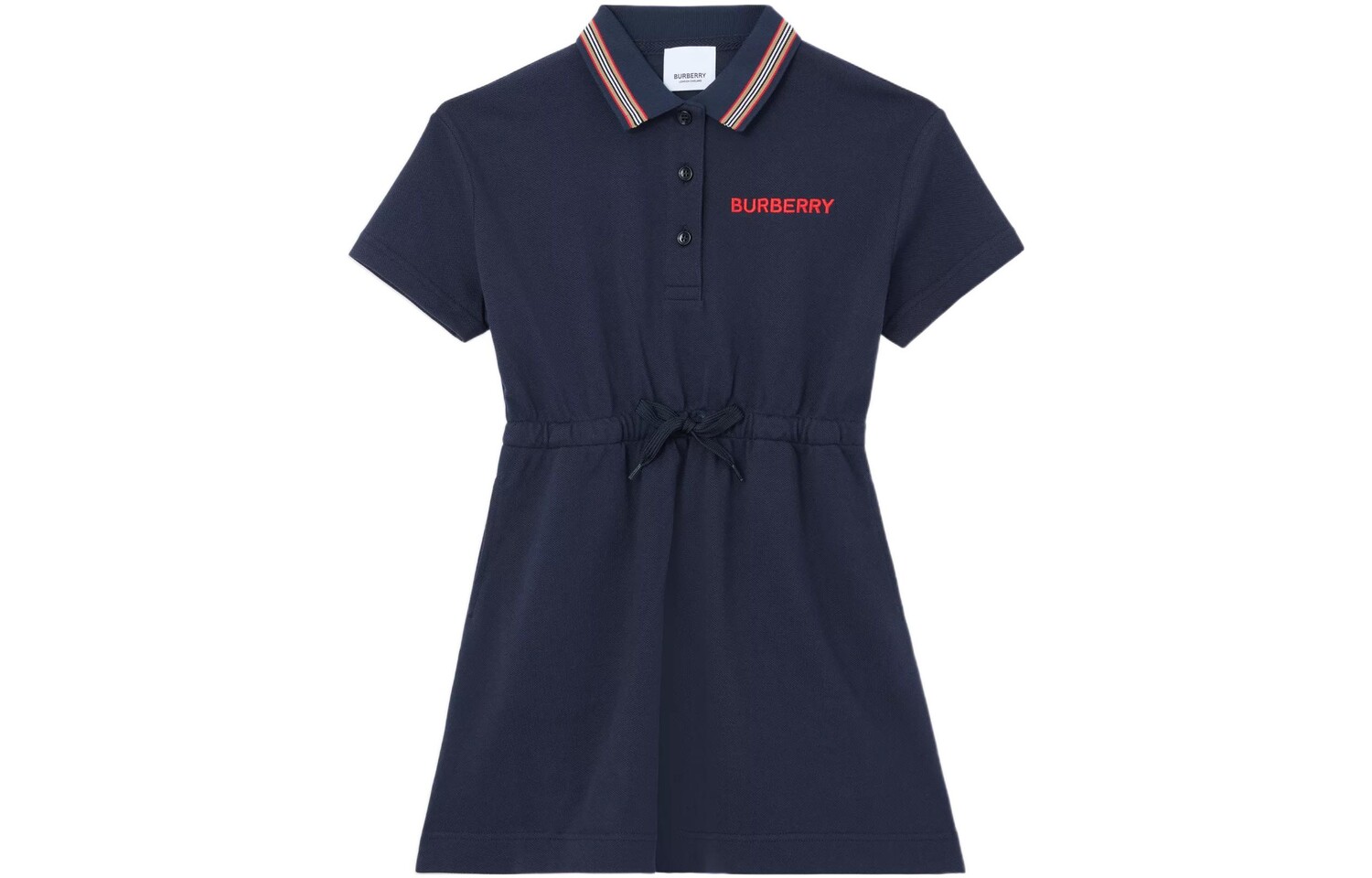 

Детское платье Burberry Kids, цвет Blue