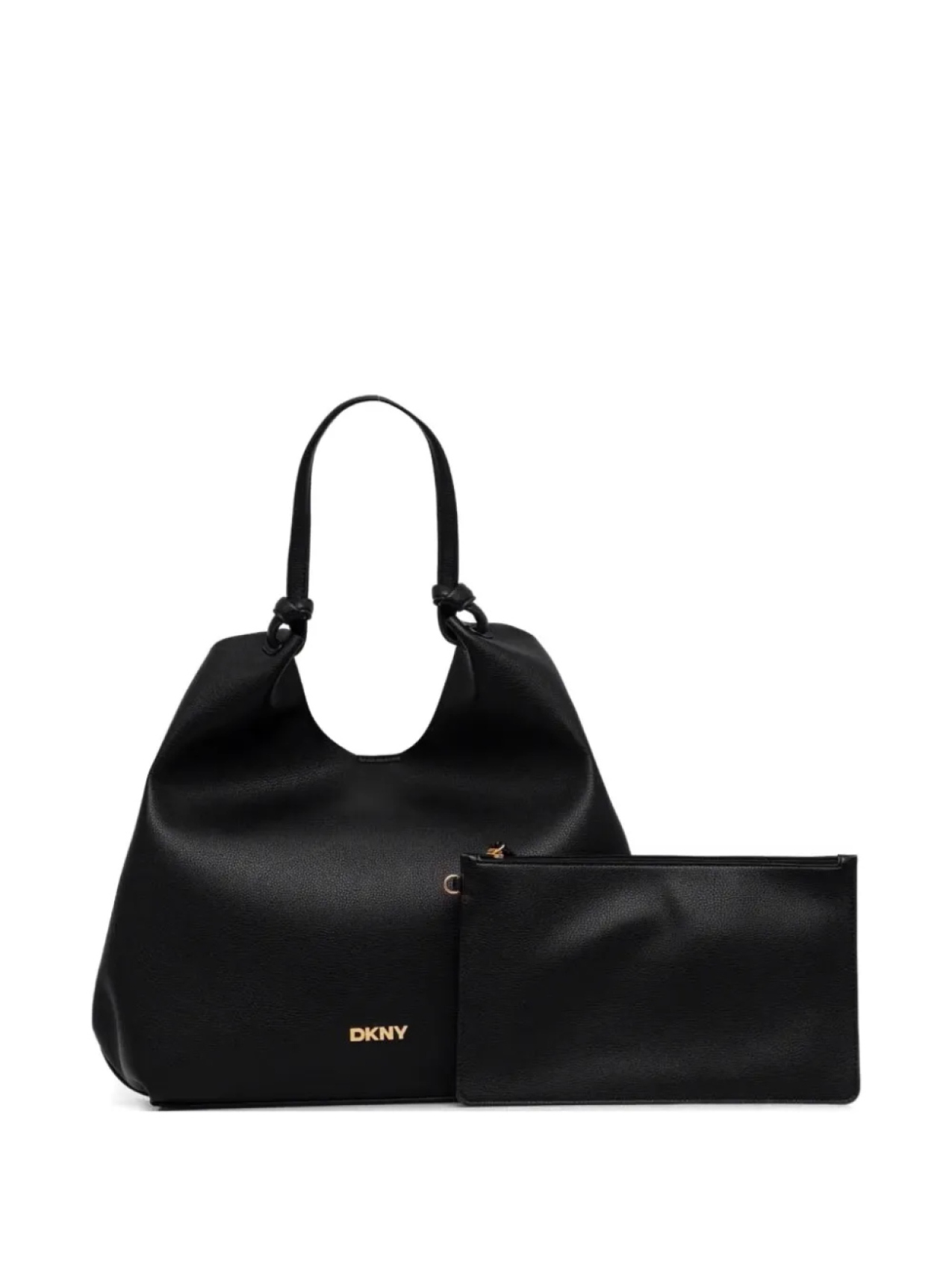 

DKNY каркасная сумка-тоут, черный