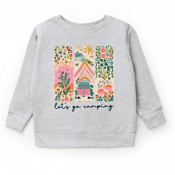 

Толстовка Let's Go Camping Van Youth The Juniper Shop, Heather Grey