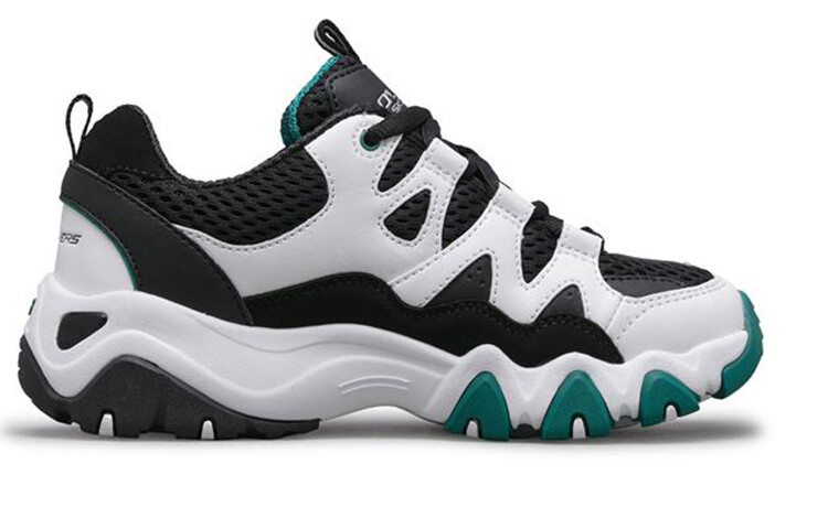Кроссовки Skechers D"LITES Series Kids Lifestyle Shoes Kids Low-top White/green — фото 2