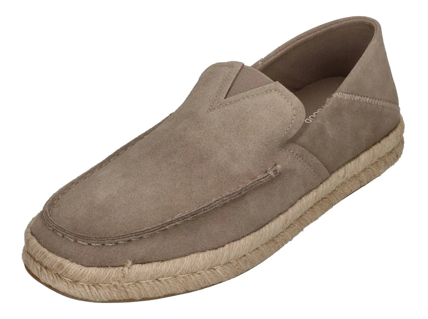 Эспадрильи ALONSO LOAFER ROPE TOMS серый