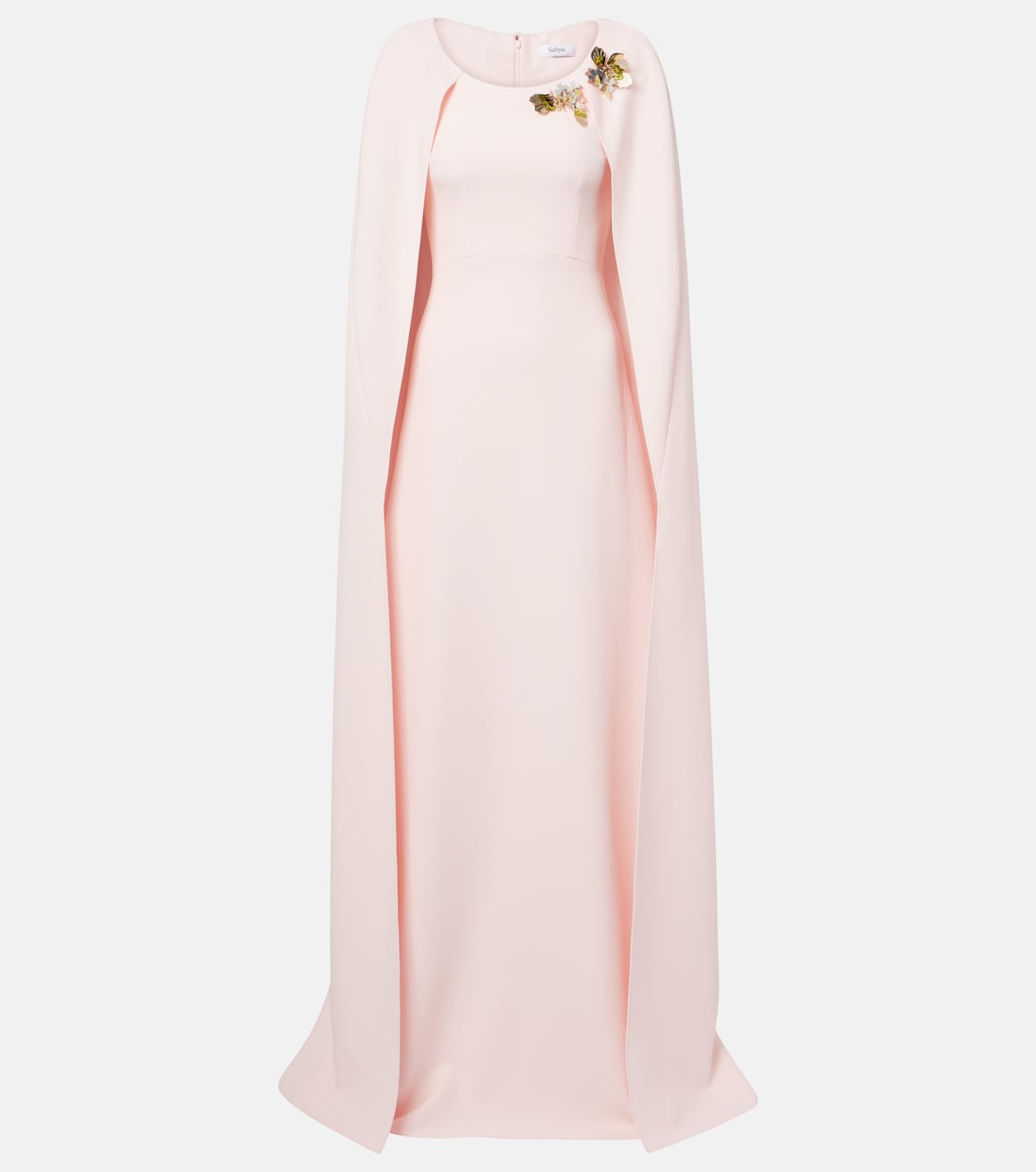 

Платье Yuna с накидкой и декором Safiyaa, Pale Pink With Golds