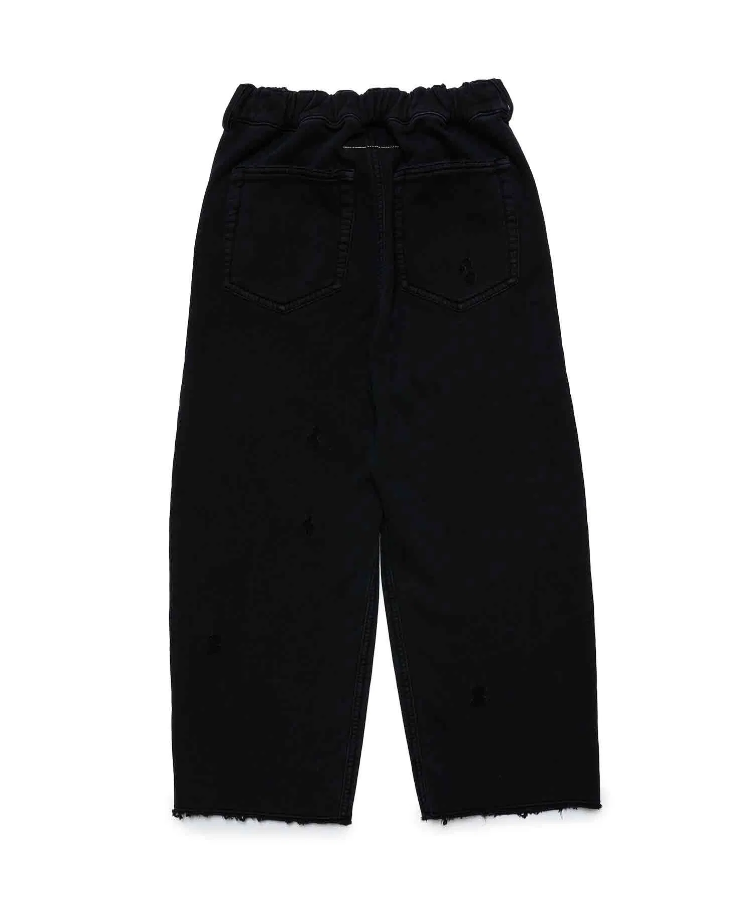 Унисекс брюки MM6 Maison Margiela детские, из хлопка, бежевые — фото 2