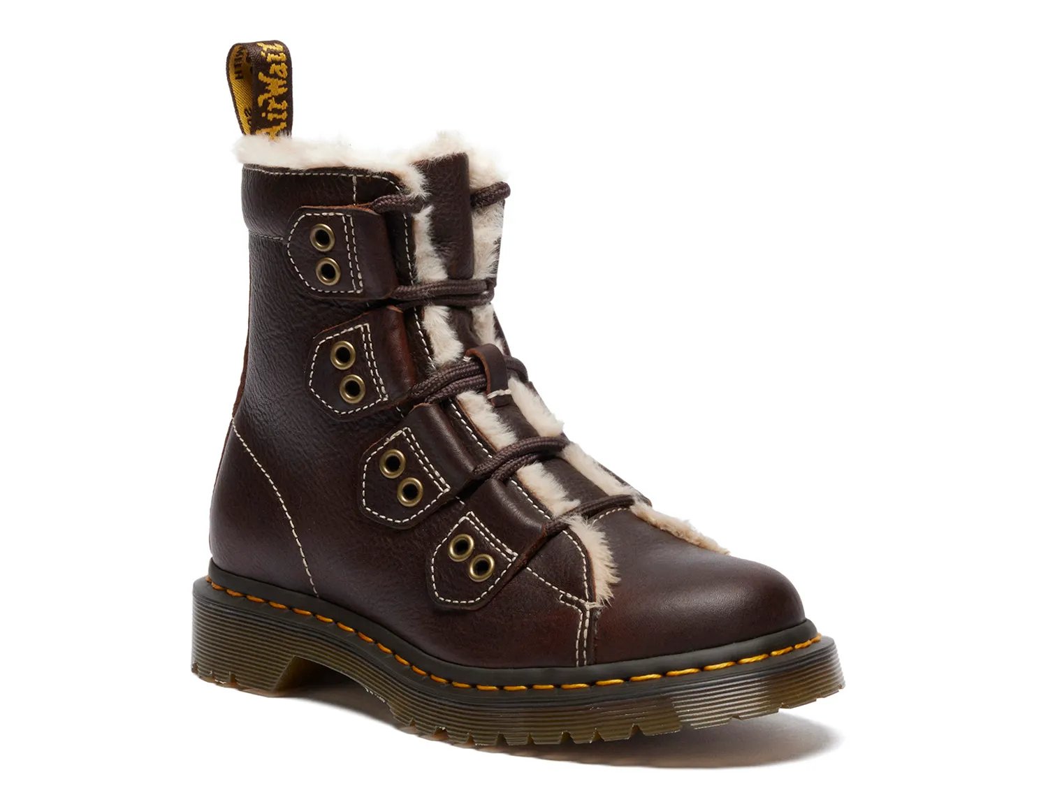 Ботинки Dr. Martens 1460 Boot - Women's, темно-коричневый