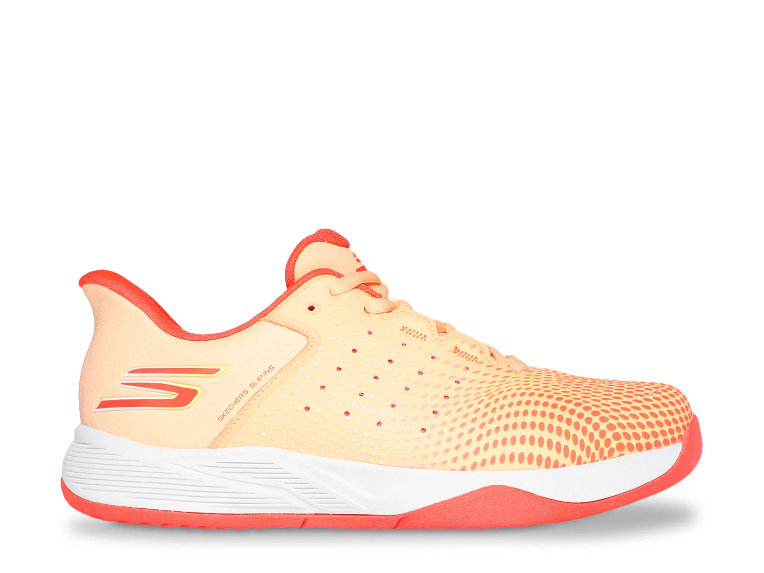 Кроссовки Hands Free Slip-ins Relaxed Fit Viper Court Reload Pickleball Sneaker Skechers, персиковый — фото 2