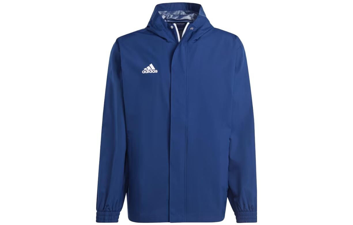 

Куртка Entrada 22 мужская темно-синяя Adidas, синий