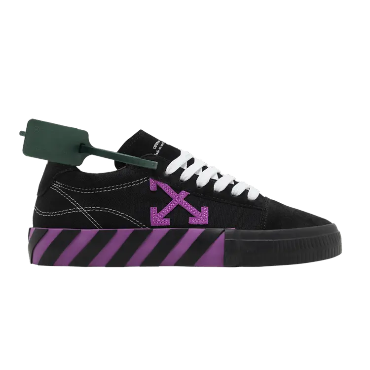 Кроссовки Off-White Off-White Wmns Vulc Low 'Black Fuchsia', черный
