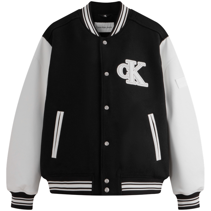 

Бейсбольная куртка CALVIN KLEIN, мужская, BEH-Space Black