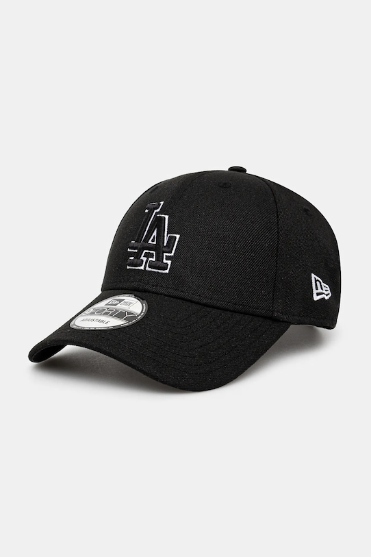 

Хлопковая кепка с козырьком New Era, черный