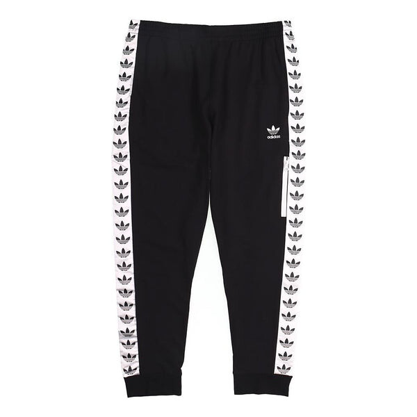 

Спортивные штаны adidas originals Casual Sports ribbed Long Pants Black, черный