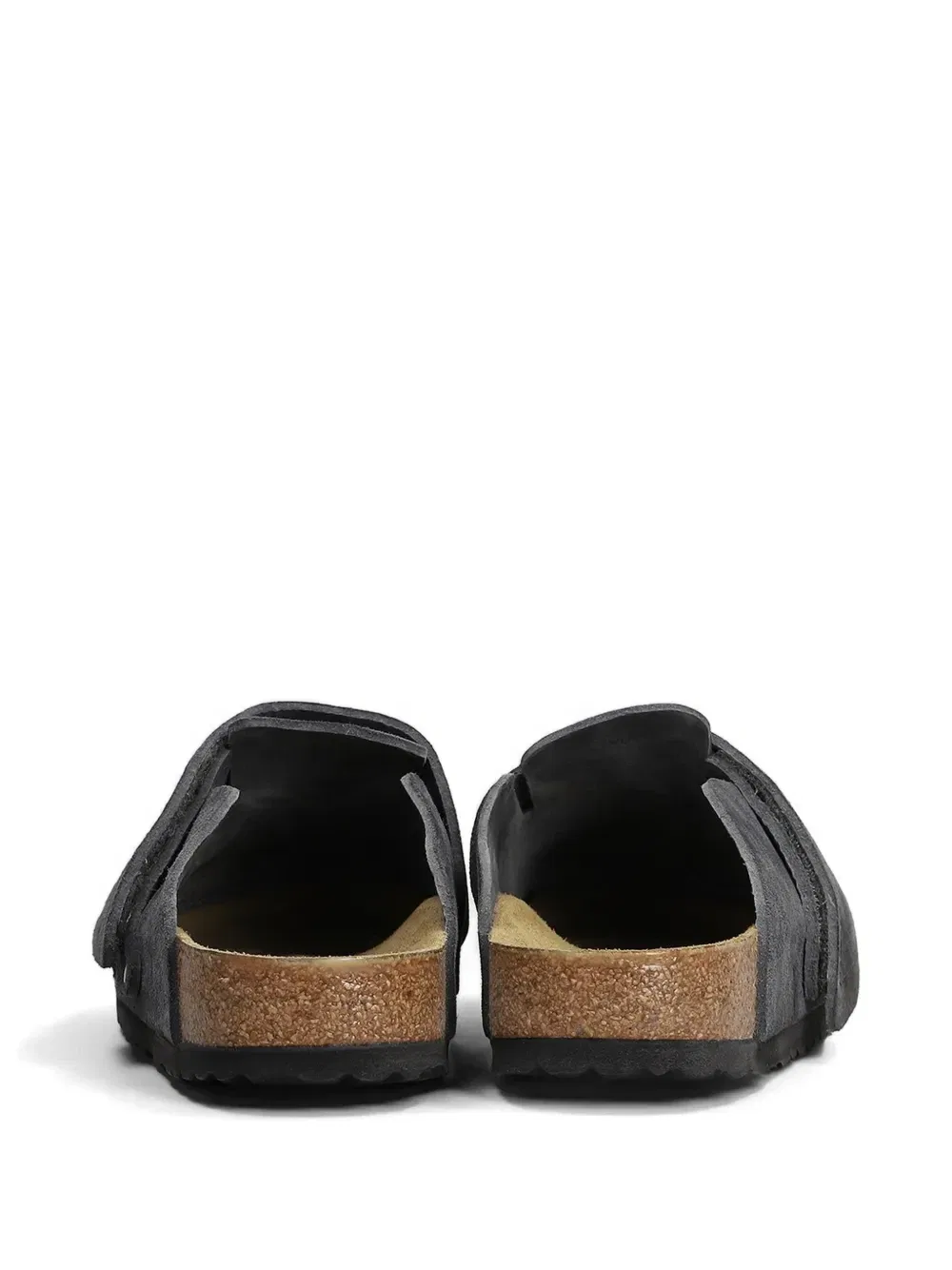 Замшевые тапочки Loma на липучке BIRKENSTOCK, серый — фото 3