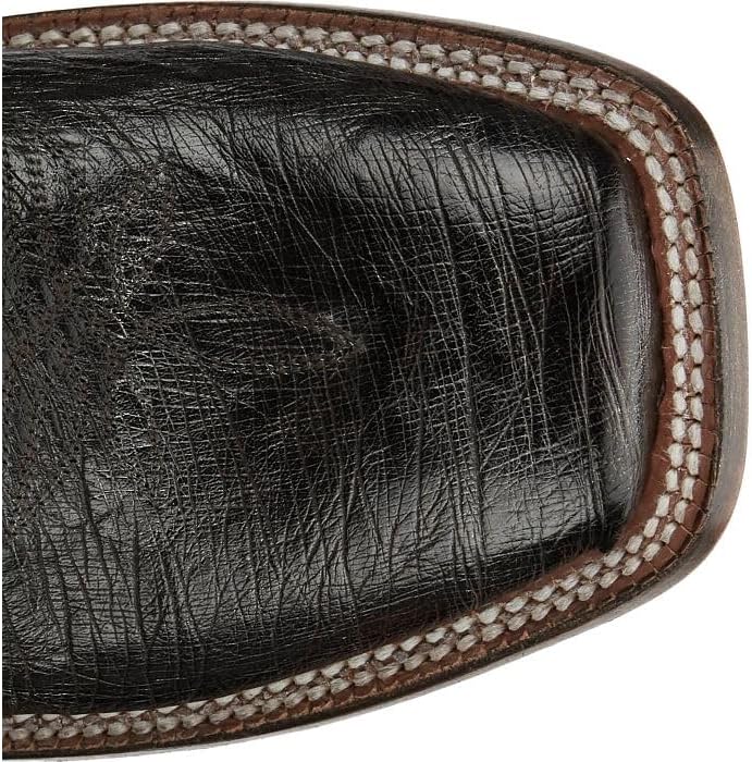 Мужские вестерн-сапоги Justin Rosso 11 Smooth Ostrich - прочная кожаная подошва, классический стиль ковбоя, комфортная посадка Tony Lama, Mink — фото 4