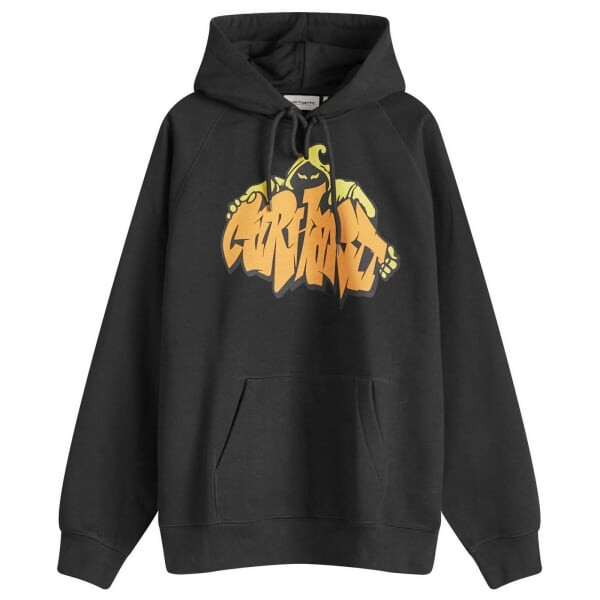 

Ютовый свитер с капюшоном Carhartt Wip, черный