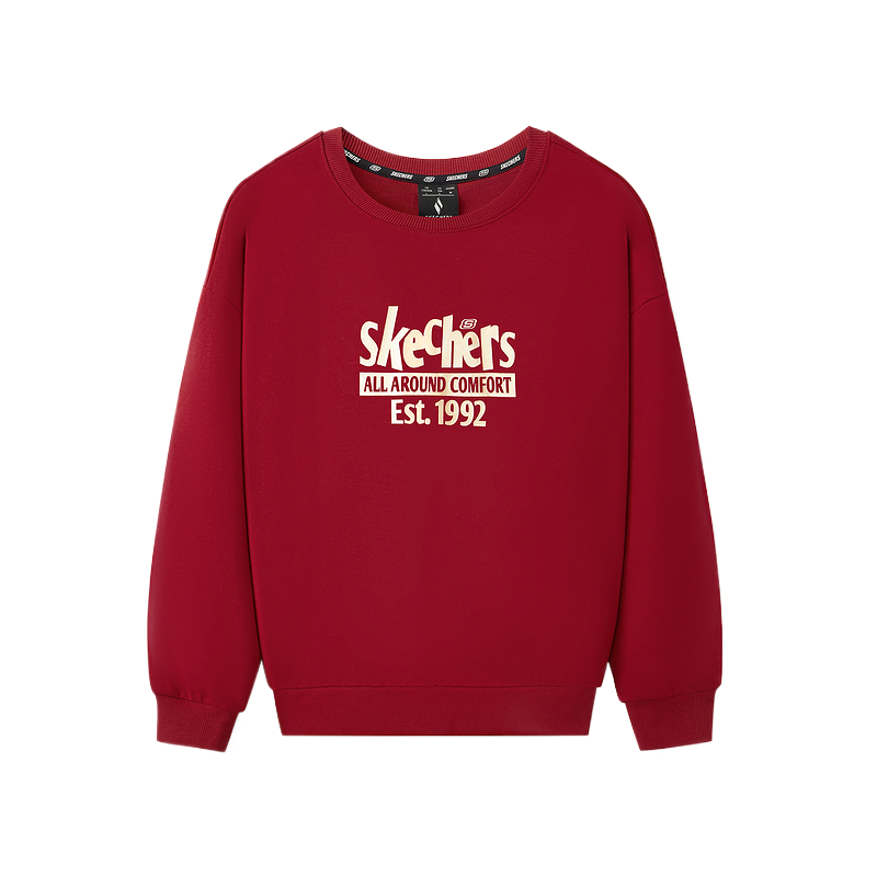 

Спортивный свитшот Unisex Skechers, красный