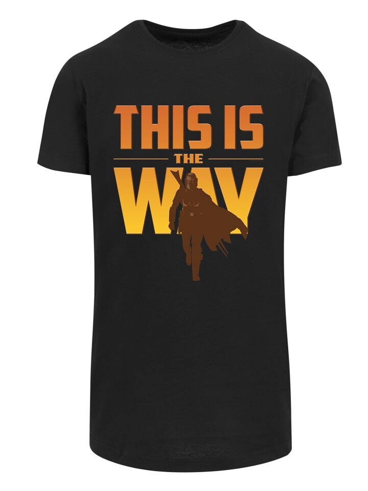 

Футболка F4NT4STIC Star Wars Mandalorian This Is The Way, черный