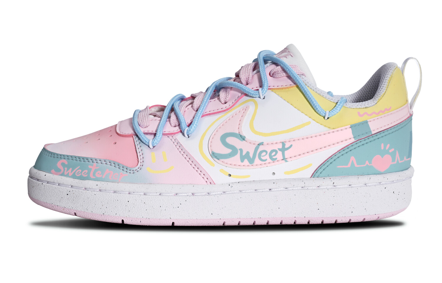 

Женские кроссовки для скейтбординга Nike Court Borough Low, Pink/Blue