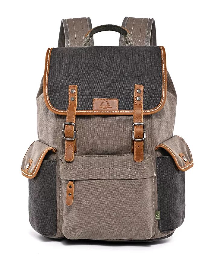 

Рюкзак Mountain Wood Canvas TSD BRAND, серый