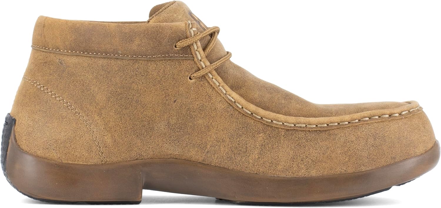 Мокасины Frye Mens The Safety-Crafted Utility, Tan — фото 3